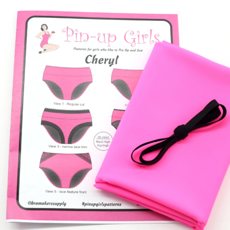 Rio Nylon Spandex Panty Kit with Pattern Bra-makers Supply