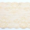 Seven Inch Light Beige Ivory Floral Stretch Lace Bra-makers Supply