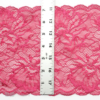 Seven Inch Magenta Pink Floral Stretch Lace Bra-makers Supply