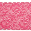 Seven Inch Magenta Pink Floral Stretch Lace Bra-makers Supply 1