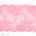 Six Inch Bubblegum Pink Floral Stretch Lace Bra-makers Supply