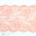 Six Inch Light Coral Delicate Floral Stretch Lace Bra-makers Supply