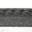 Six Inch Silver Black Border Floral Stretch Lace