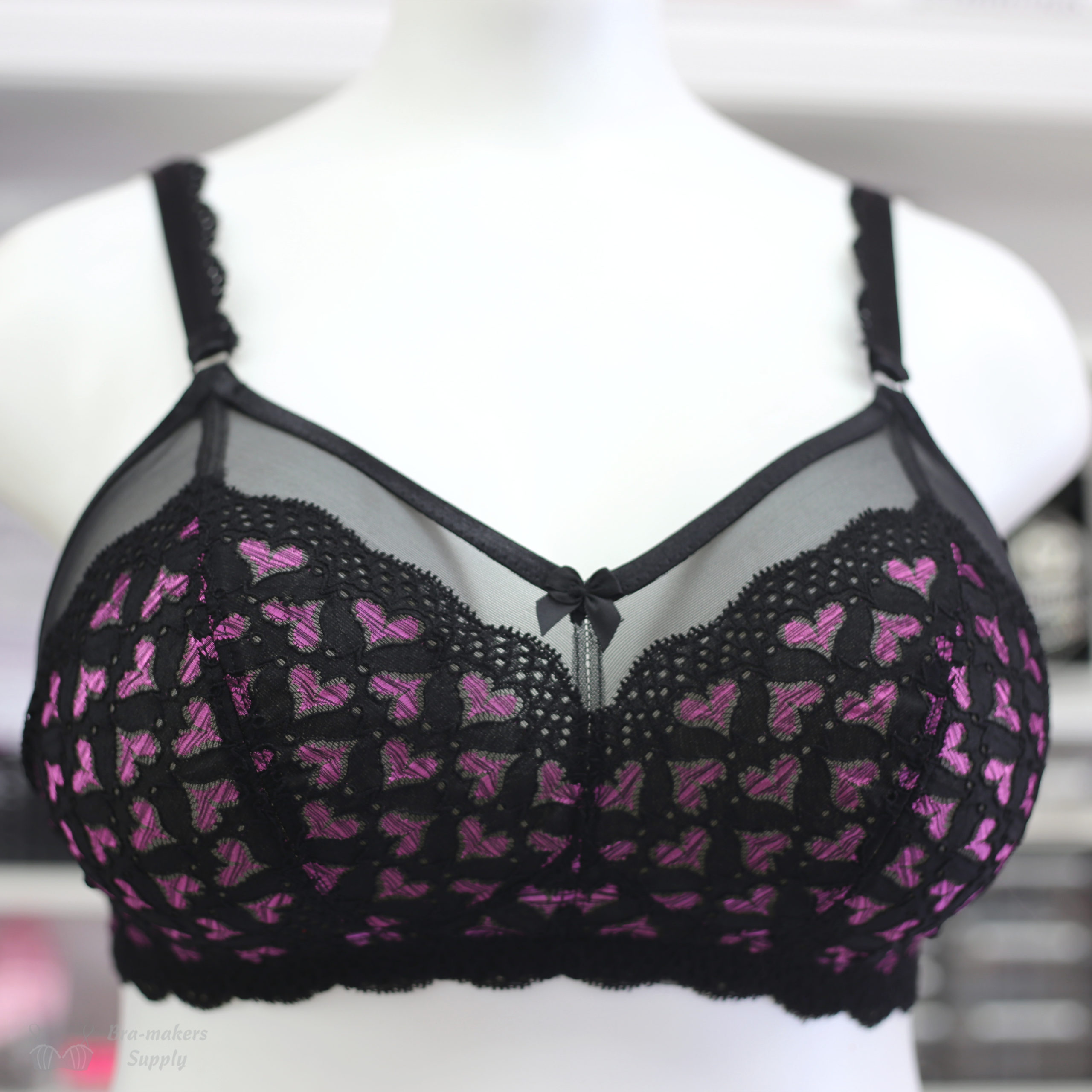 Bra Pattern, Amethyst Lace Bra Pattern, Bra-Makers Supply