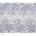 Ten Inch Steel Blue Silver Floral Stretch Lace Bra-makers Supply