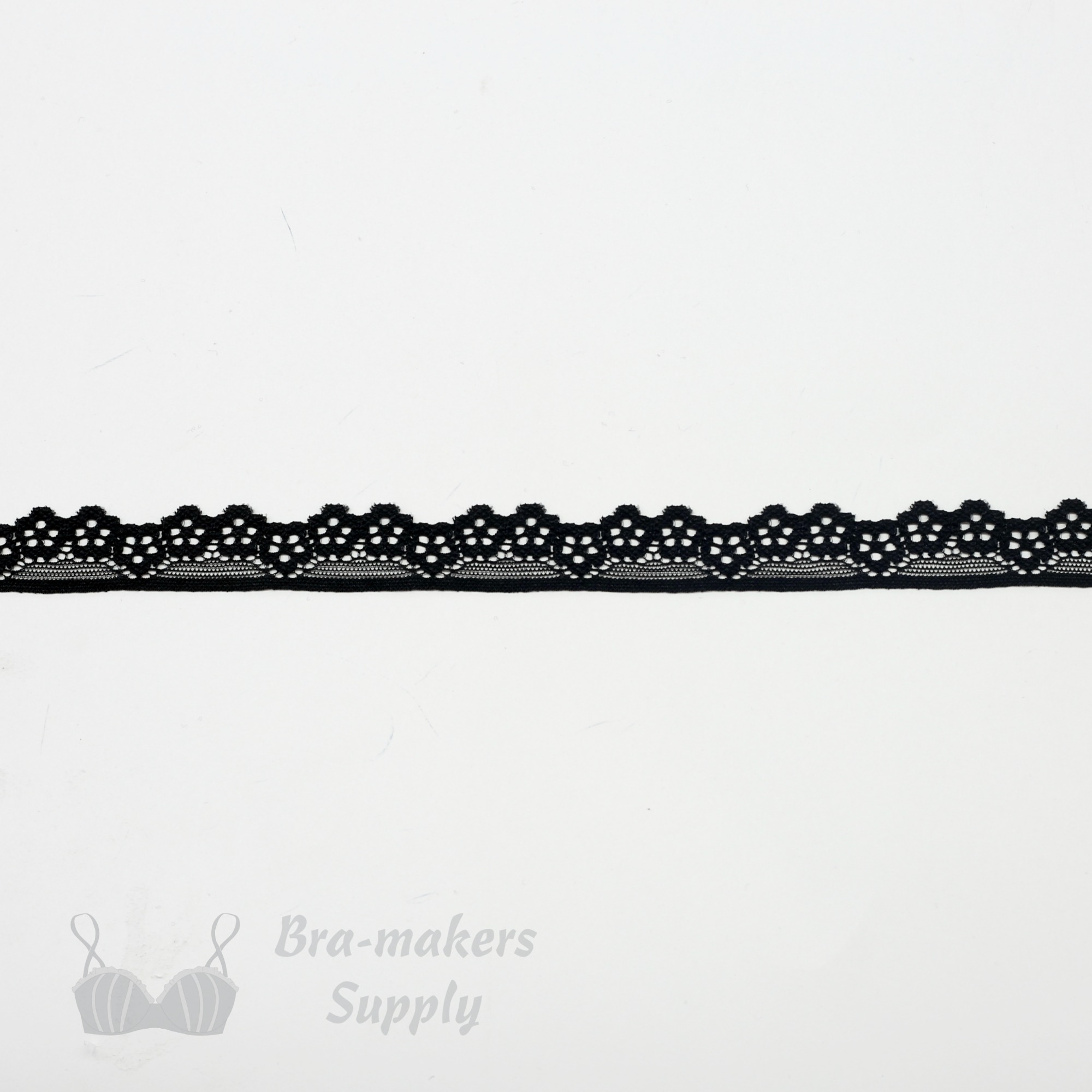 Black Edge Lace Trim - .75 - (BK0034E08)