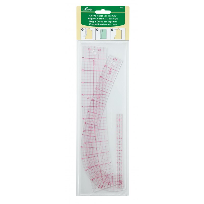 NT-7006 - Curve Ruler with Mini Ruler - Bra-makers Supply the leading  global source for bra making and corset making supplies